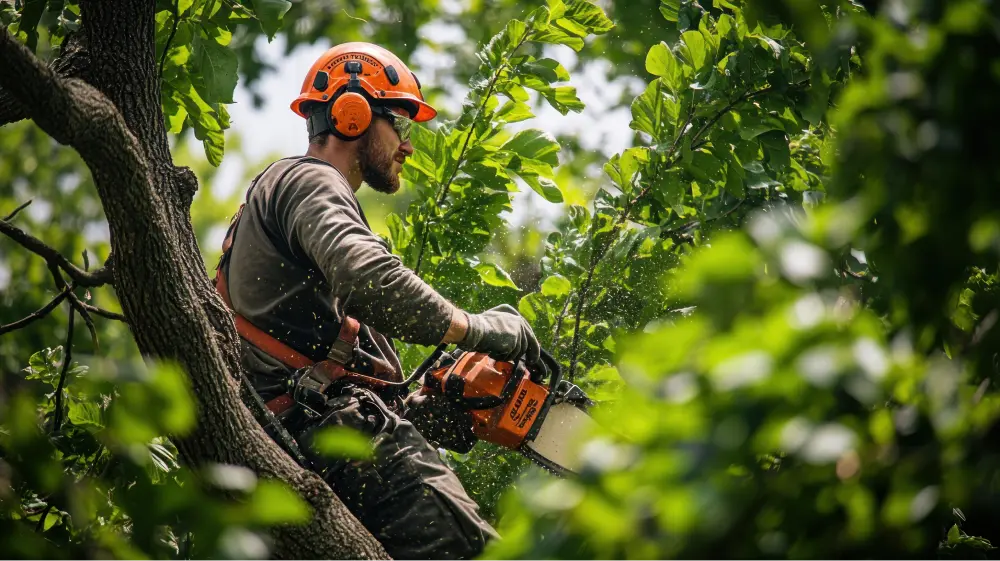 MHM Tree Services crew providing professional tree removal